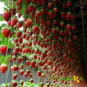 Клубника ампельная Анастасия купить по цене от 370р. в интернет-магазине «Посадика» с доставкой почтой в в Горняке и по всей России – [изображение №1].